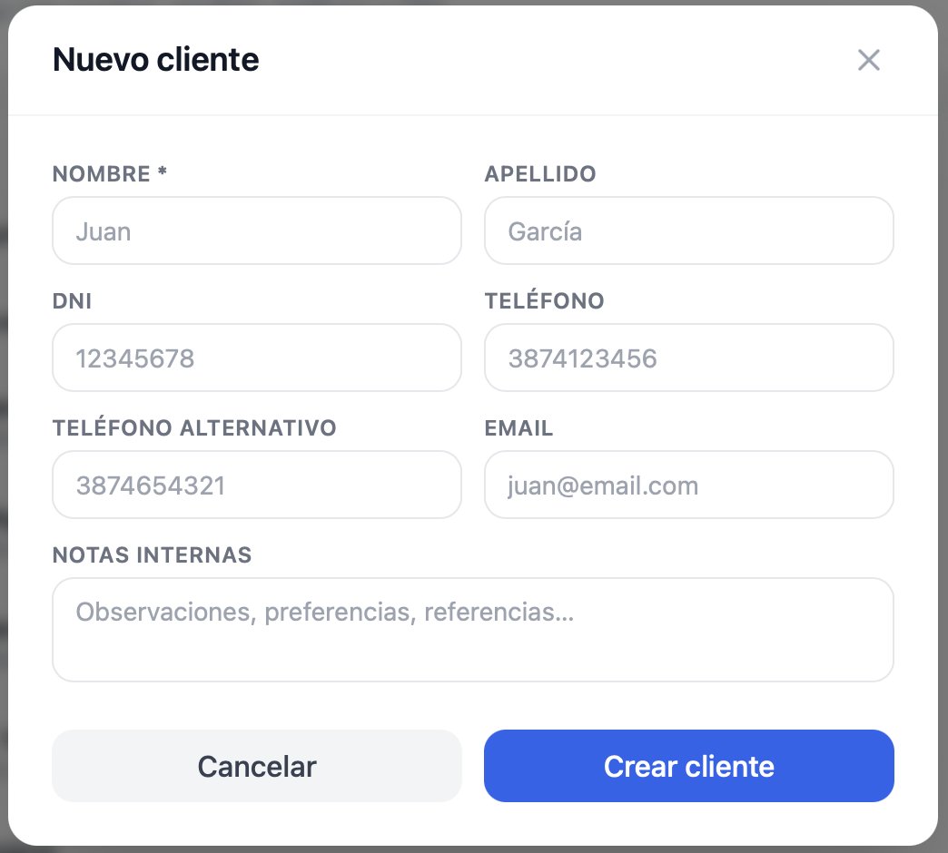 Apple Service Salta — base de clientes